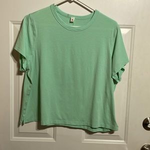 Lululemon Classic Fit Cotton Blend T-Shirt Lightly Worn